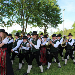 Bierzeltabend in Bayern