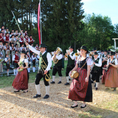 Bierzeltabend in Bayern