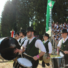 Bierzeltabend in Bayern