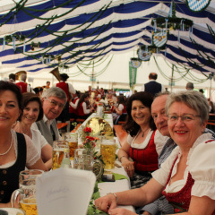 Bierzeltabend in Bayern