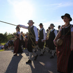 Bierzeltabend in Bayern