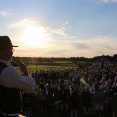 Bierzeltabend in Bayern