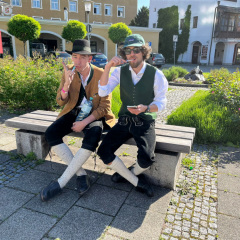 Bierzeltabend in Bayern