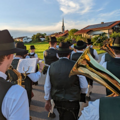 Bierzeltabend in Bayern